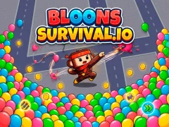 Leikur Bloons Survival.io á netinu