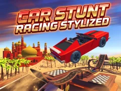 Leikur Car Stunt Racing Stylized á netinu