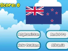 Leikur 195 Country Flag Quiz á netinu