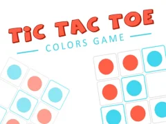 Leikur Tic Tac Toe Colors Game á netinu