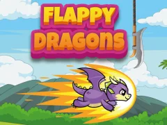 Leikur Flappy Dragons á netinu