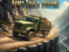 Leikur Army Truck Driving á netinu