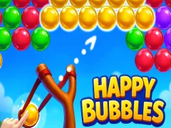 Leikur Happy Bubbles á netinu