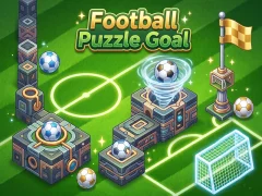 Leikur Football Puzzle Goal á netinu