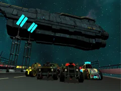 Leikur Moon Car Stunt á netinu