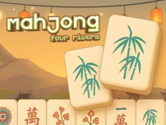 Leikur Mahjong Four Rivers á netinu