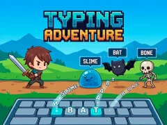 Leikur Typing Adventure á netinu