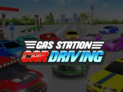 Leikur Gas Station Car Driving á netinu