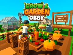 Leikur Grow a Garden Obby á netinu