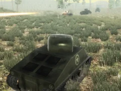 Leikur Tank War Simulator á netinu