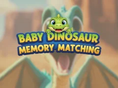 Leikur Baby Dinosaur Memory Matching á netinu