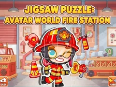 Leikur Jigsaw Puzzle: Avatar World Fire Station á netinu