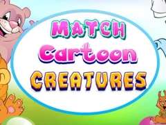 Leikur Match Cartoon Creatures á netinu