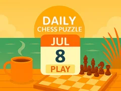 Leikur Daily Chess Puzzle á netinu