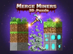 Leikur Merge Miners 3D Puzzle á netinu