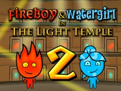 Leikur Fireboy & Watergirl 2 in Light Temple á netinu