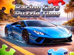 Leikur Racing Cars Puzzle Time á netinu
