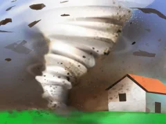 Leikur Tornado. io á netinu