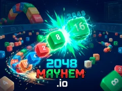 Leikur 2048 Mayhem.io á netinu