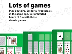 Leikur Solitaire collection: klondike, spider & freecell á netinu