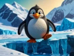 Leikur Penguin Slide Showdown Coin Rush Challenge á netinu