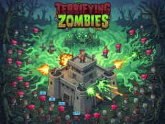 Leikur Terrifying Zombies á netinu