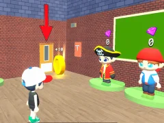 Leikur School Escape Obby á netinu