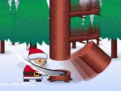 Leikur Lumberjack Santa á netinu