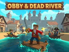 Leikur Obby & Dead River á netinu