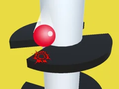 Leikur Helix Jump Ball á netinu