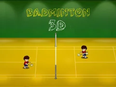 Leikur Badminton 3D á netinu