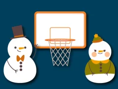 Leikur Flick Snowball Xmas á netinu