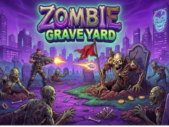 Leikur Zombie Grave Yard á netinu