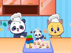 Leikur Kid Cakes Maker Cooking Bakery á netinu