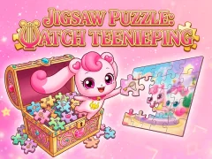Leikur Jigsaw Puzzle: Catch Teenieping á netinu