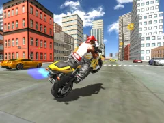 Leikur Motorbike Simulator Stunt Racing á netinu
