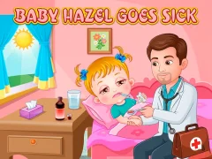 Leikur Baby Hazel Goes Sick á netinu
