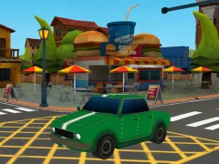 Leikur Fun Town Parking á netinu