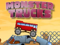 Leikur Monster Trucks Challenge á netinu
