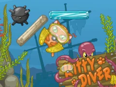Leikur Kitty Diver á netinu
