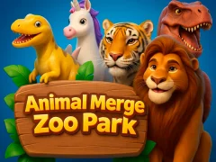 Leikur Animal Merge Zoo Park á netinu