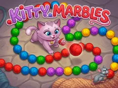 Leikur Kitty Marbles á netinu