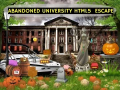 Leikur Abandoned University Html5 Escape á netinu