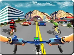 Leikur Real Bike Cycle Racing á netinu