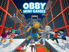 Leikur Obby Mini Games á netinu