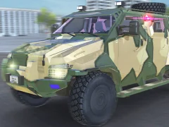 Leikur Police Car Armored á netinu
