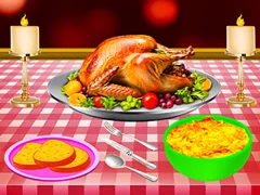 Leikur Baby Taylor Thanksgiving Cooking á netinu