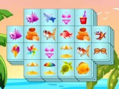 Leikur Summer Mahjong á netinu
