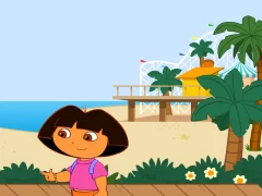 Leikur Dora The explorer Carnival 2 Boardwalk Adventure á netinu