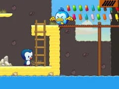 Leikur Niels Penguin Adventure á netinu